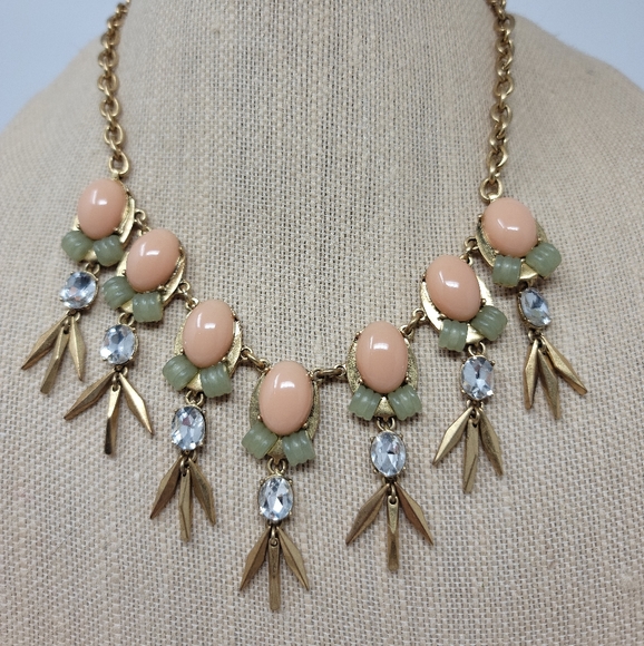 J. Crew Goldtone Necklace - Picture 1 of 5